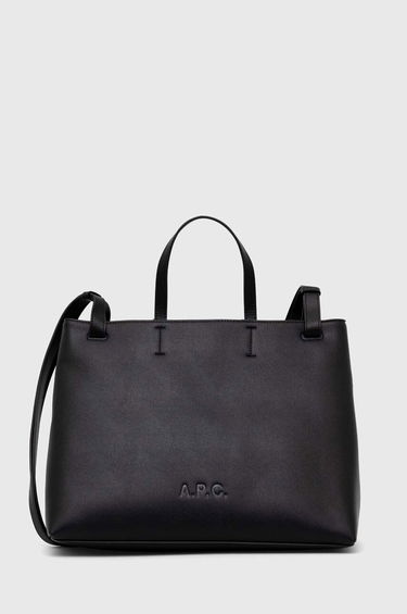 Kabelka A.P.C. Cabas Market Small Handbag Čierna | PUABL.F61860.LZZ, 0