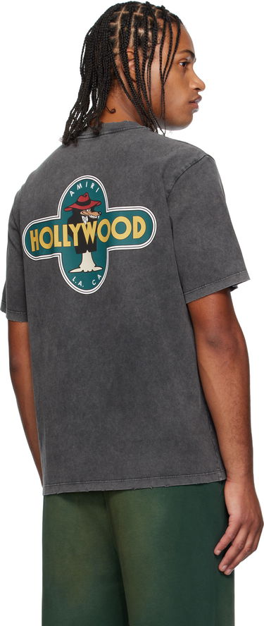 Tričko AMIRI AMIRI 'Hollywood' Wolf Graphic T-Shirt Čierna | AMJYTE1266, 2