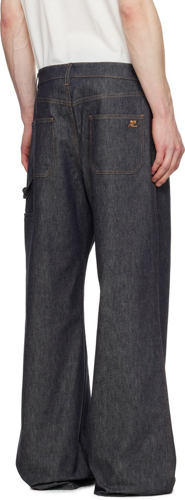 Džínsy Courrèges Courrèges Hammer Baggy Jeans Modrá | 125DPA241DE0035, 2