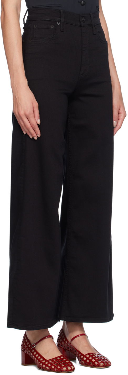 Džínsy rag & bone Sofie Ankle Ultra Wide-Leg Jeans Čierna | WDD24F3000N5BL, 1