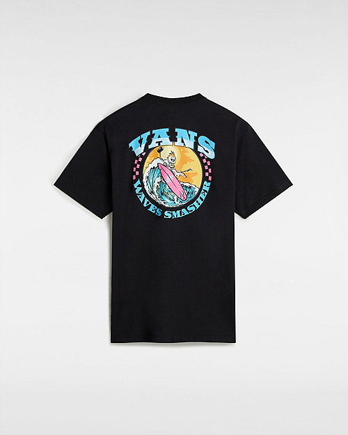 Tričko Vans True Waves T-shirt Čierna | VN000KHTBLK, 1