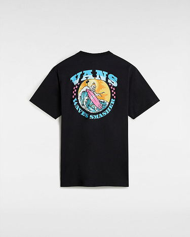 Tričko Vans True Waves T-shirt Čierna | VN000KHTBLK, 1