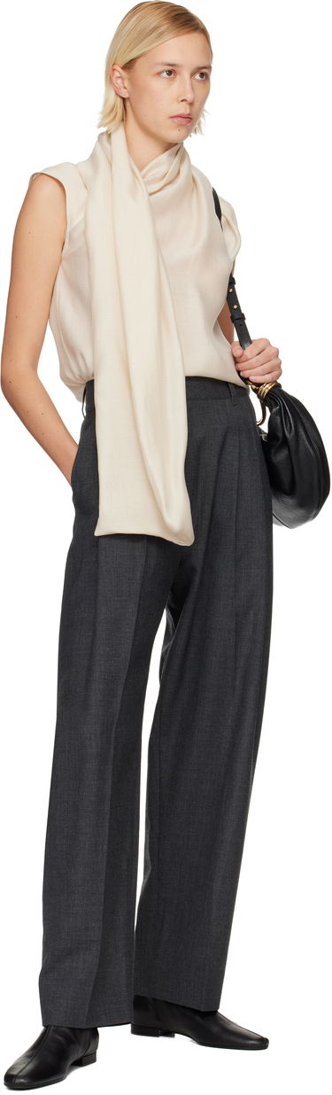 Tenisky a topánky TOTEME TOTEME Grained Leather Ankle Boots Čierna | 254-WAS0264-LE0162, 4