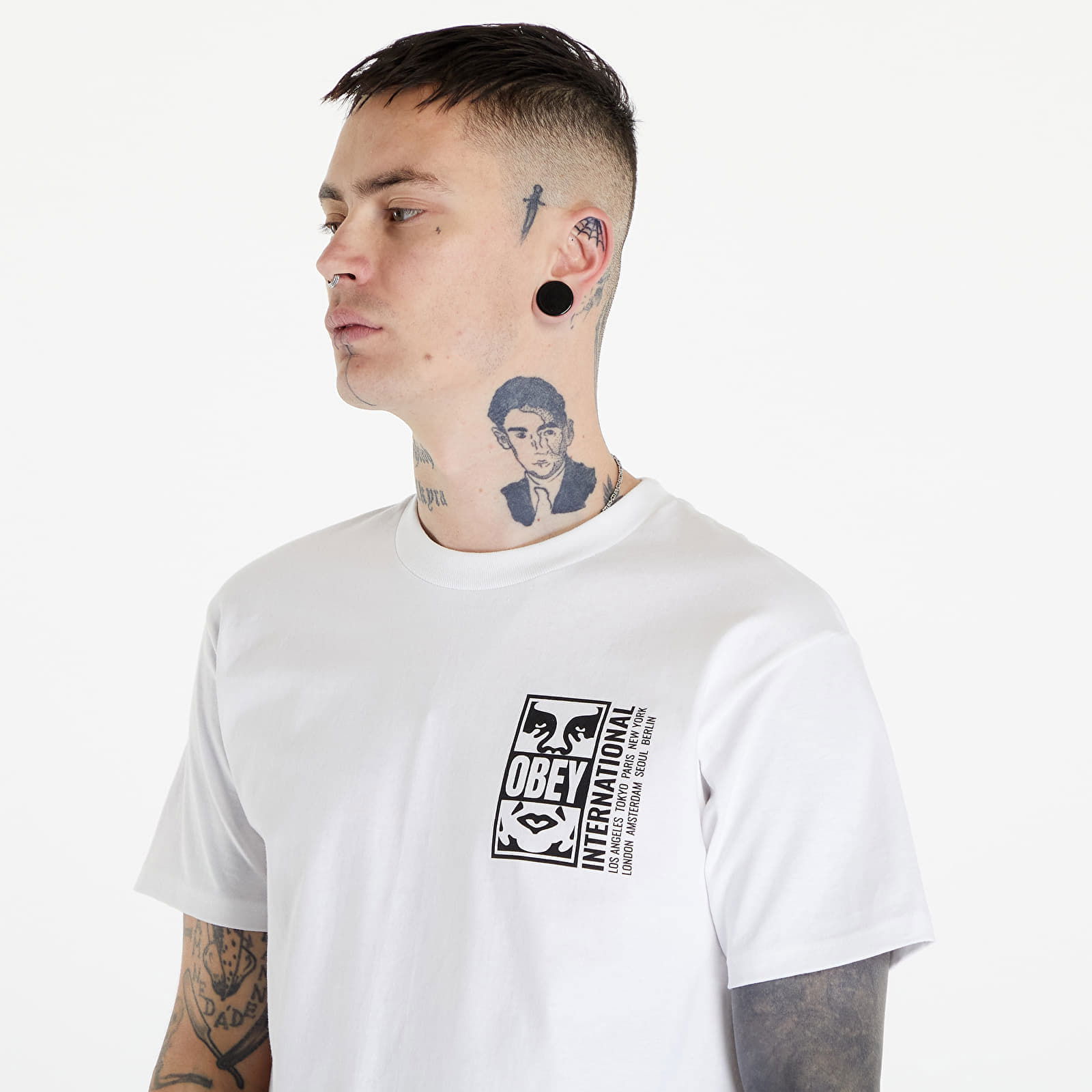 Icon Split T-Shirt White