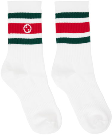 Spodná bielizeň a ponožky Gucci Round Interlocking G Biela | 750705 4GADU, 0