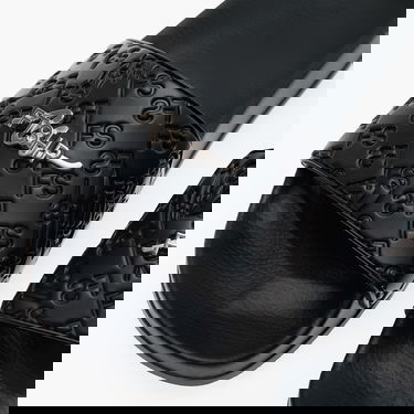 Tenisky a topánky Footshop FTSHP Monogram Slides Black Čierna | FTSHP_399, 12