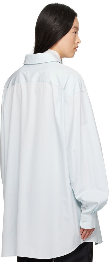 Košeľa Maison Margiela Maison Margiela Oversized Shirt Modrá | S51DT0017 M35397, 2