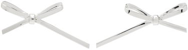 Náušnice We11done We11done Bow Stud Earrings Metalická | WD-AJ0-24-521-U-SV, 0
