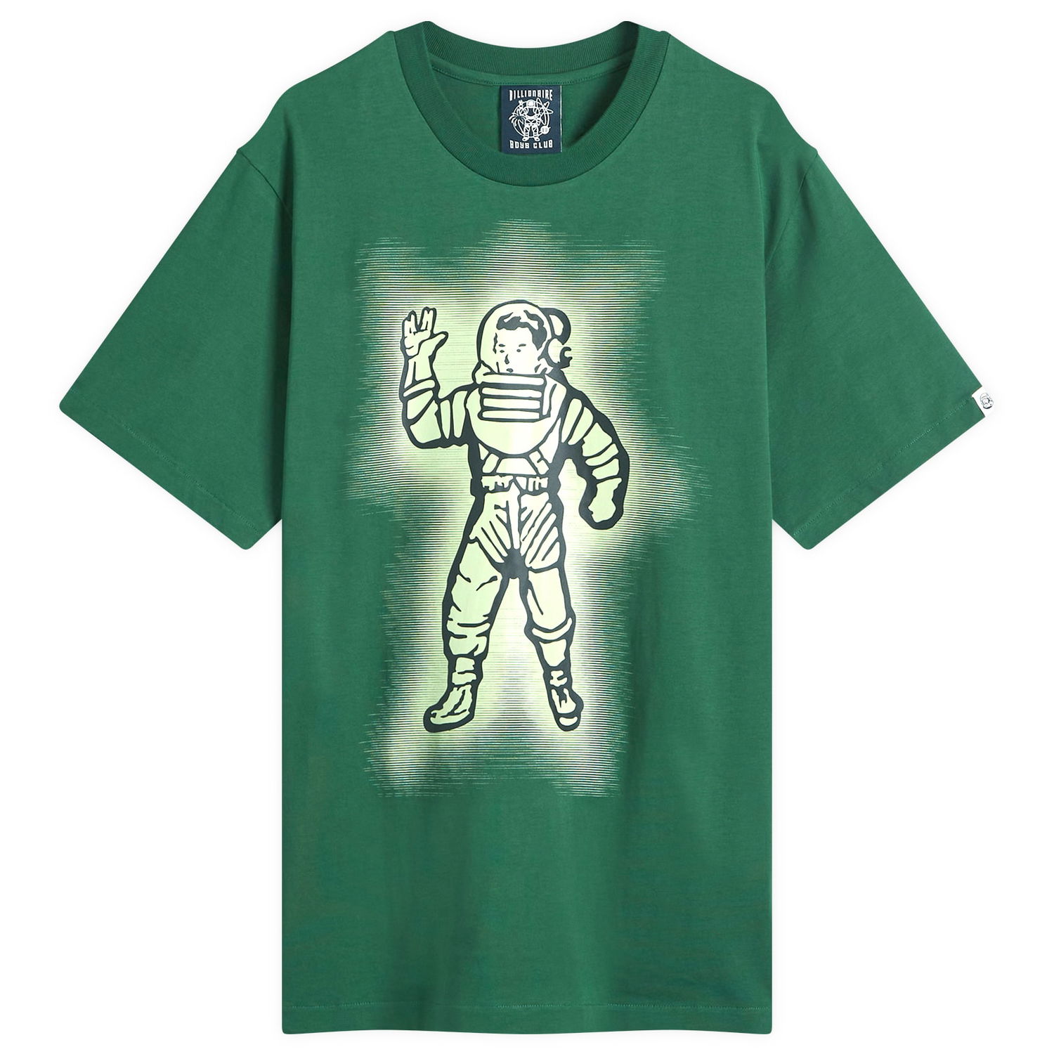 Tričko BILLIONAIRE BOYS CLUB Boys Club Glow Standing Astro Graphic Tee Zelené | B24349-GRN, 0