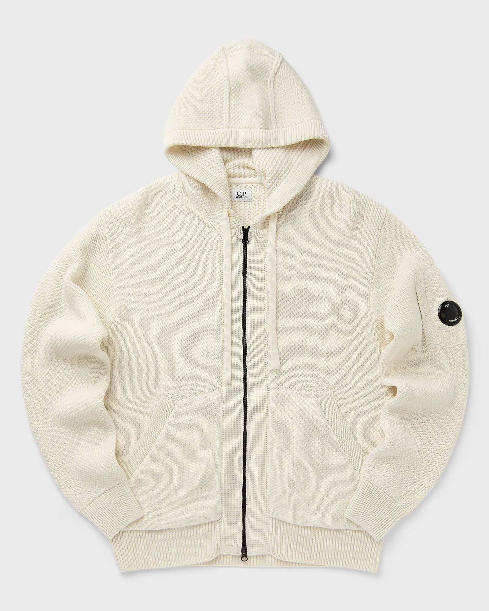 Knitwear Hooded Zip-Up Cardigan