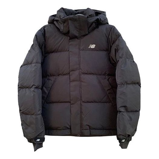 Prešívaná bunda New Balance Warm Hooded Down Jacket Čierna | NPA4S061-BK, 0