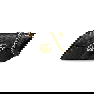 Kabelka Gucci GG Marmont Matelassé Mini Bag Čierna | 446744 DTDIT 1000, 1