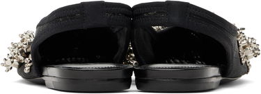 Doplnky Dries Van Noten Dries Van Noten Embellished Mesh Slingback Ballerinas Čierna | WS251-1617-800, 1