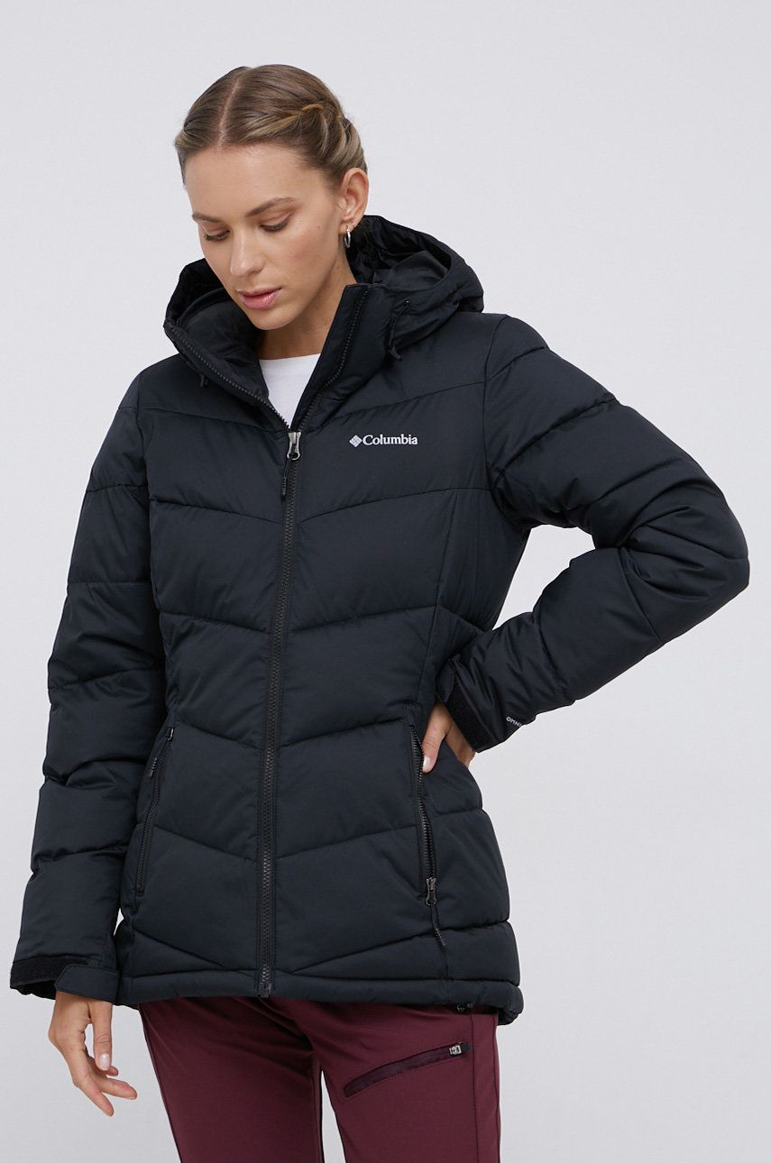 Prešívaná bunda Columbia Jacket Abbott Peak Čierna | 1909971, 0