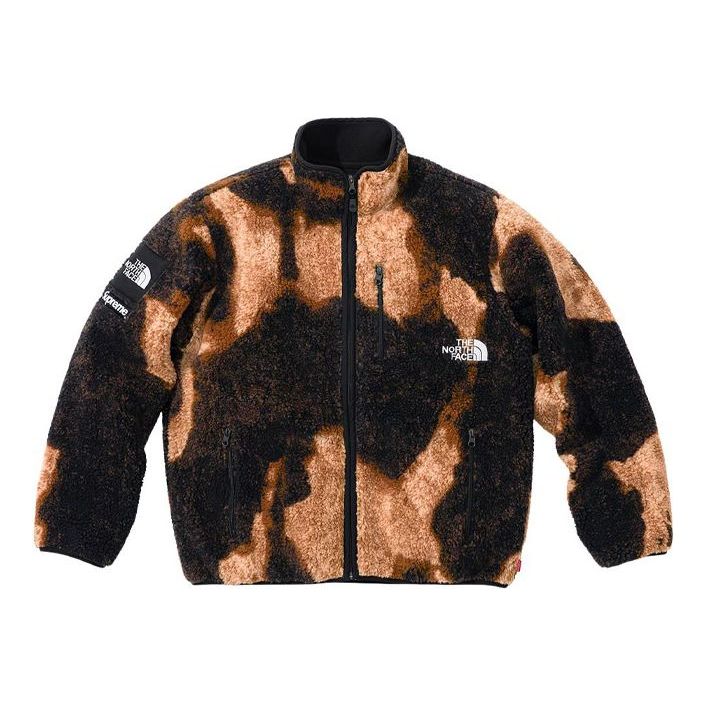 Mikina Supreme Supreme x The North Face Print Fleece Jacket Hnedá | SUP-FW21-365