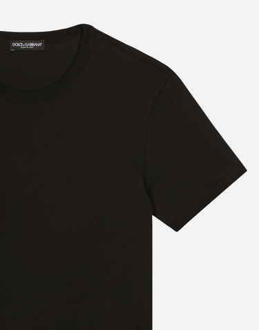 Tričko Dolce & Gabbana Cotton Tee Čierna | G8JX7TFU7EQN0000, 3