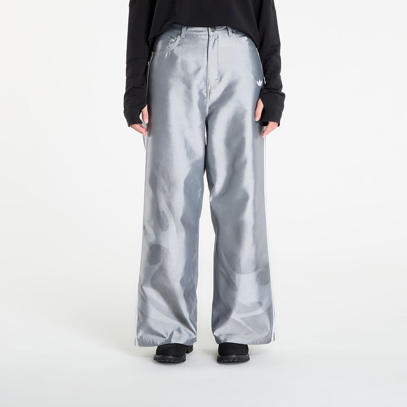 Nohavice adidas Originals Adilenium Season 4 Teamgeist Baggy Shine Denim Joggers Šedá | KE9800
