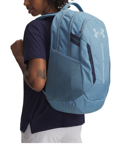 Batoh Under Armour Hustle 6.0 Backpack Modrá | 1384672-418, 4