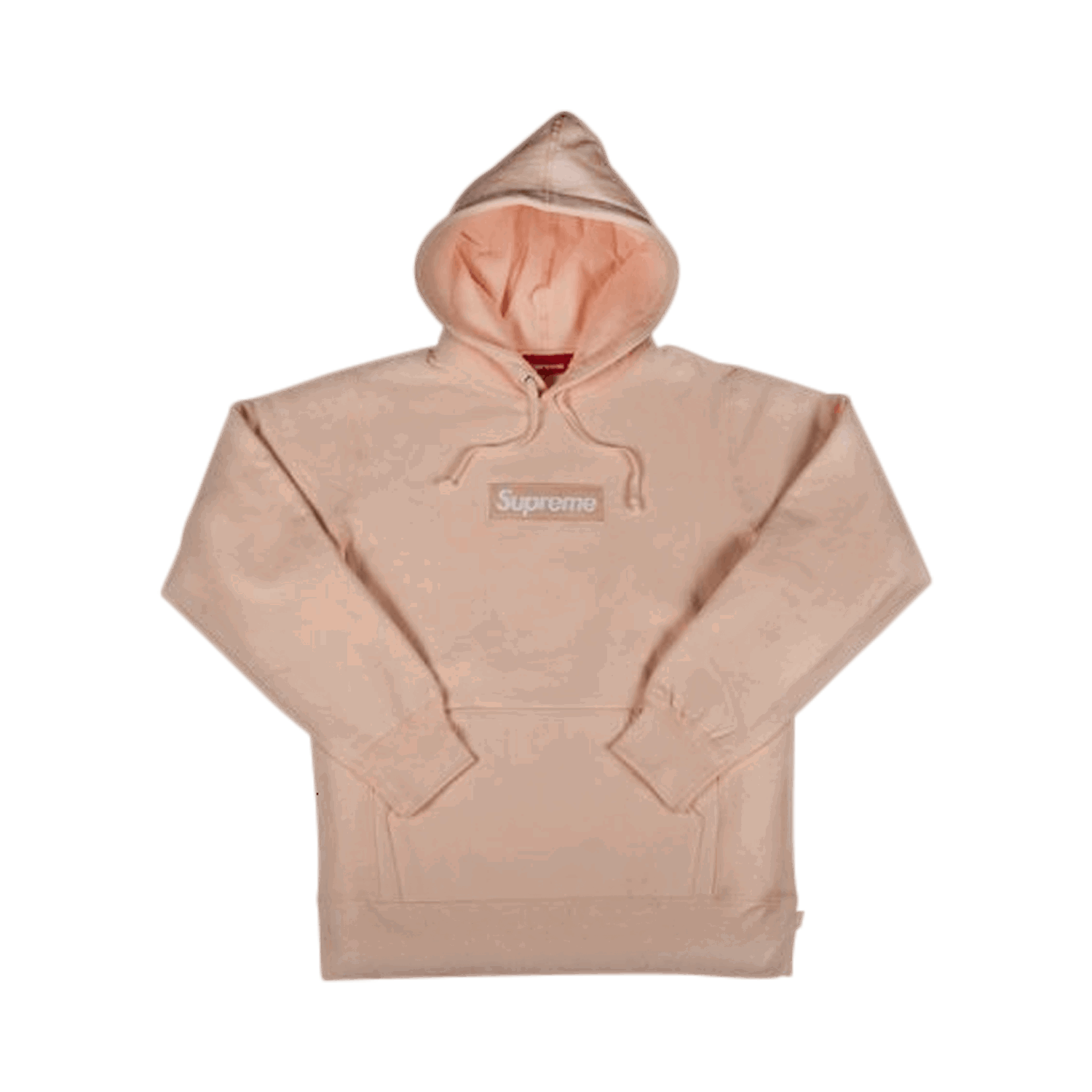 Mikina Supreme Box Logo Hoodie Oranžová | FW16SW6 PEACH, 0