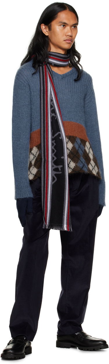Rukavice Paul Smith Paul Smith Knit Gloves Navy | M1A-384E-AV237-47-0, 2