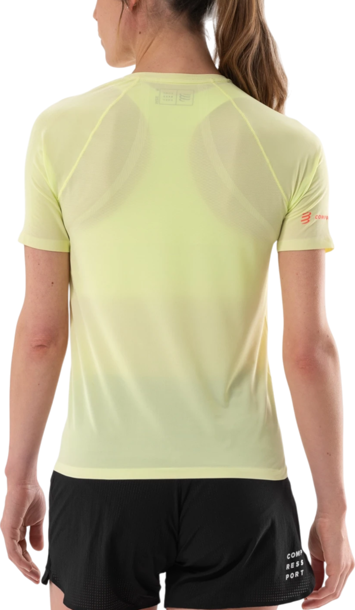 Tričko Compressport Trail Running Short Sleeve T-Shirt Žltá | atsw3646-atsw3646040, 1