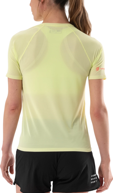 Tričko Compressport Trail Running Short Sleeve T-Shirt Žltá | atsw3646-atsw3646040, 1