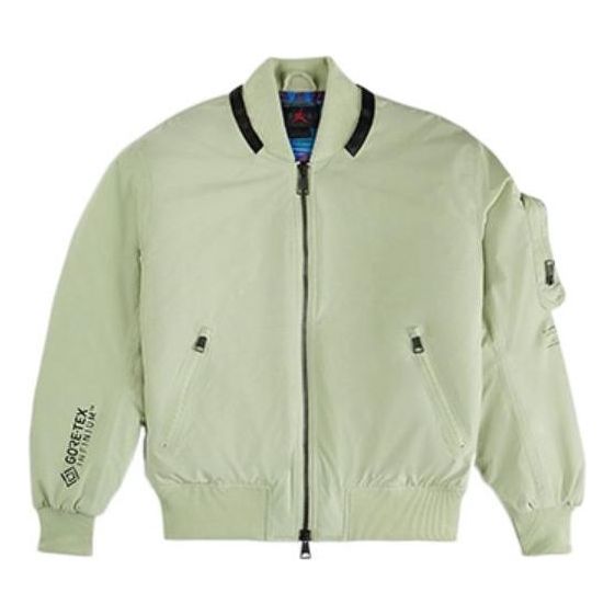 Bomber bunda Jordan Air Jordan Zippered Pocket Short Padded Jacket Zelené | DJ0233-371
