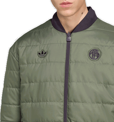 Bomber bunda adidas Originals FC Bayern Munich Icon Bomber Jacket Zelené | jm9434, 2