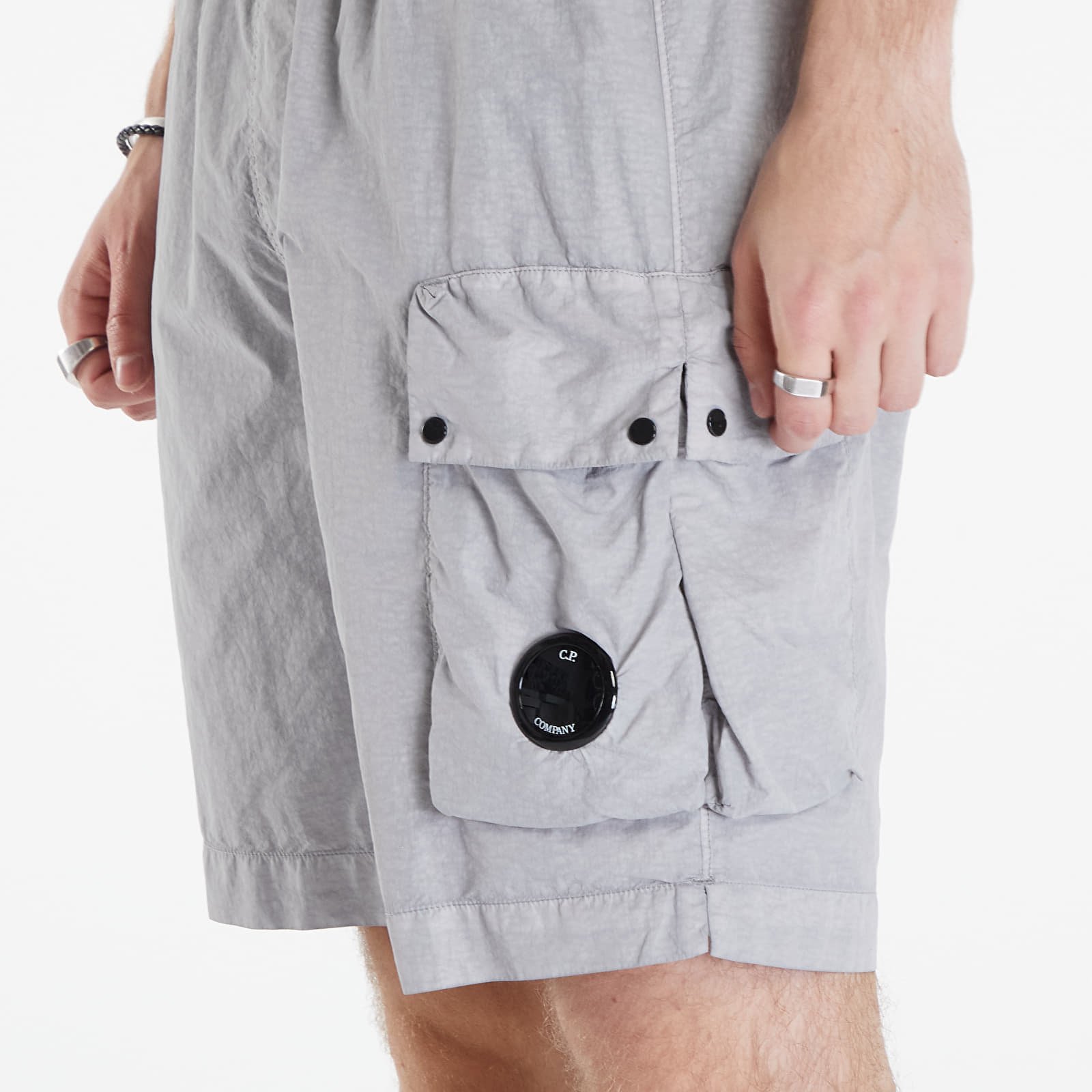 Boxer Beach Shorts Drizzle Grey