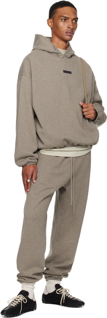 Mikina Fear of God Fear of God ESSENTIALS Modern Fit Fleece Hoodie Šedá | 192SP256513F, 3