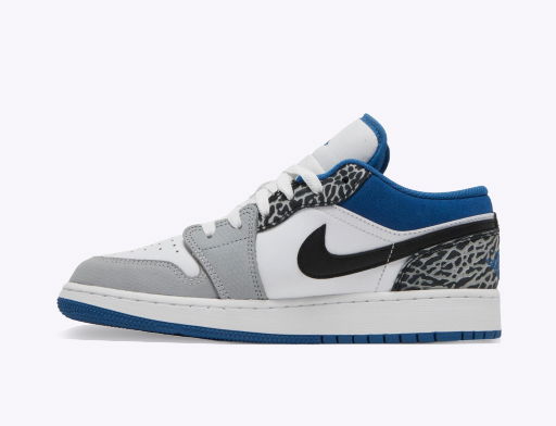 Tenisky a topánky Jordan Air Jordan 1 Low SE "True Blue" GS Šedá | DQ2514-140