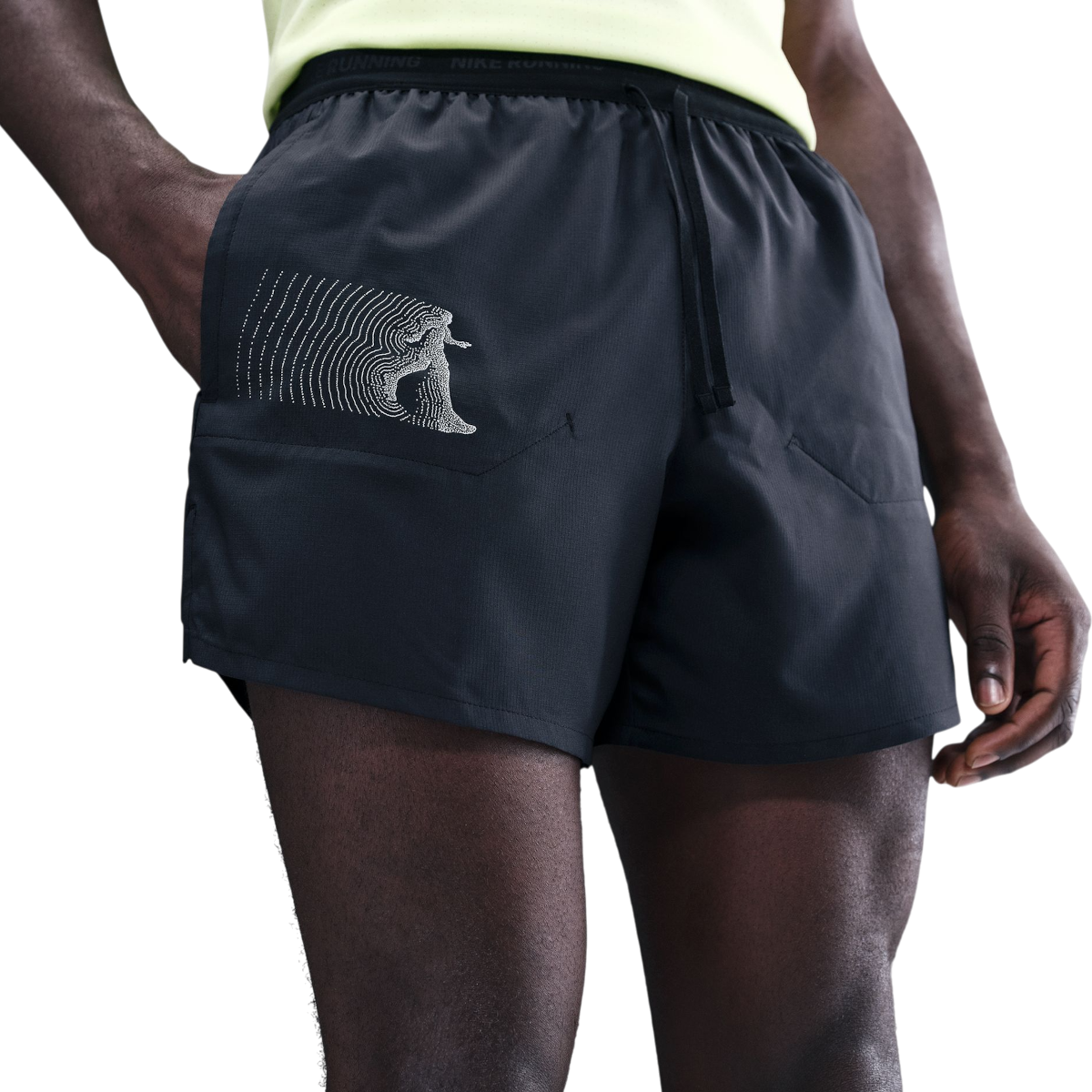 Šortky Nike Stride 5" Running Shorts Čierna | ih2820-010, 0