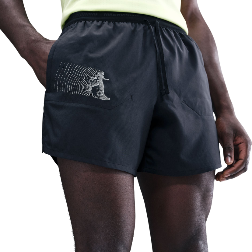 Šortky Nike Stride 5" Running Shorts Čierna | ih2820-010