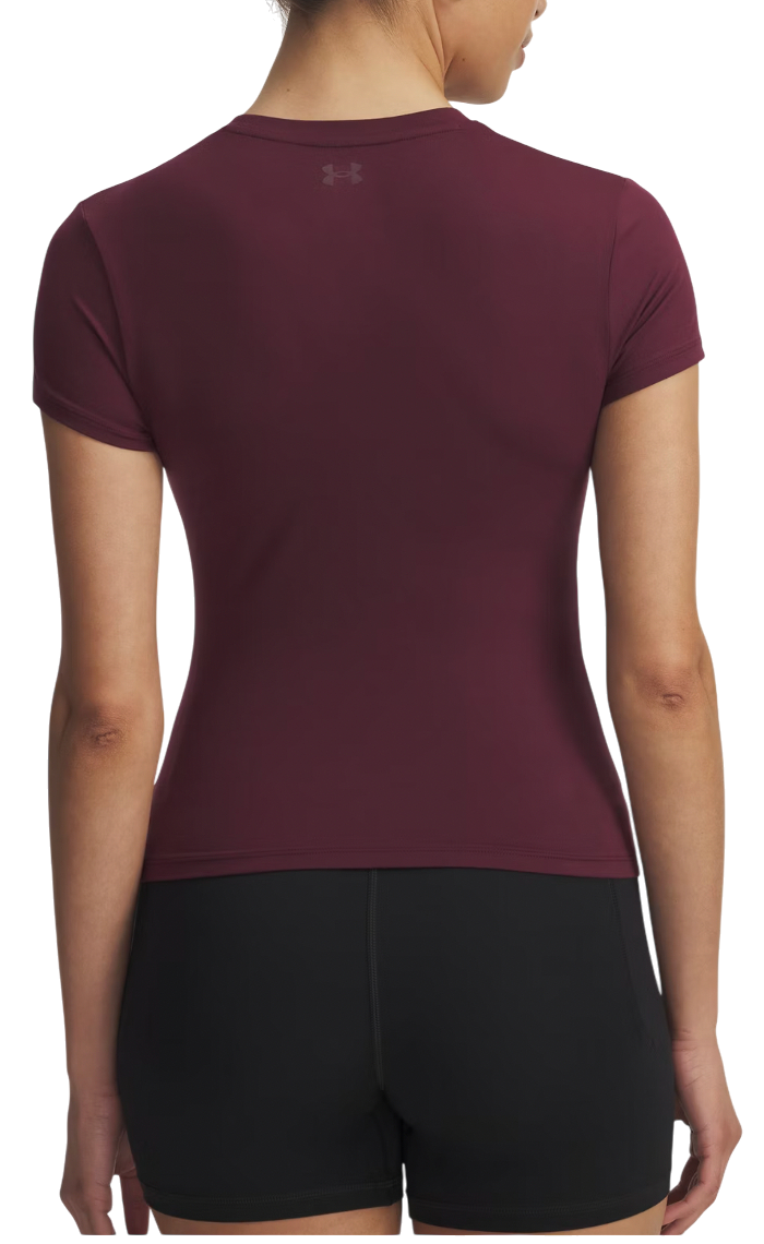 Tričko Under Armour Meridian Core Fitted Short Sleeve T-Shirt Vínová | 6000341-600, 1