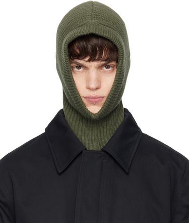 Kulicha LEMAIRE Lemaire Lambswool Hooded Balaclava Zelené | AC1147 LK1026, 0