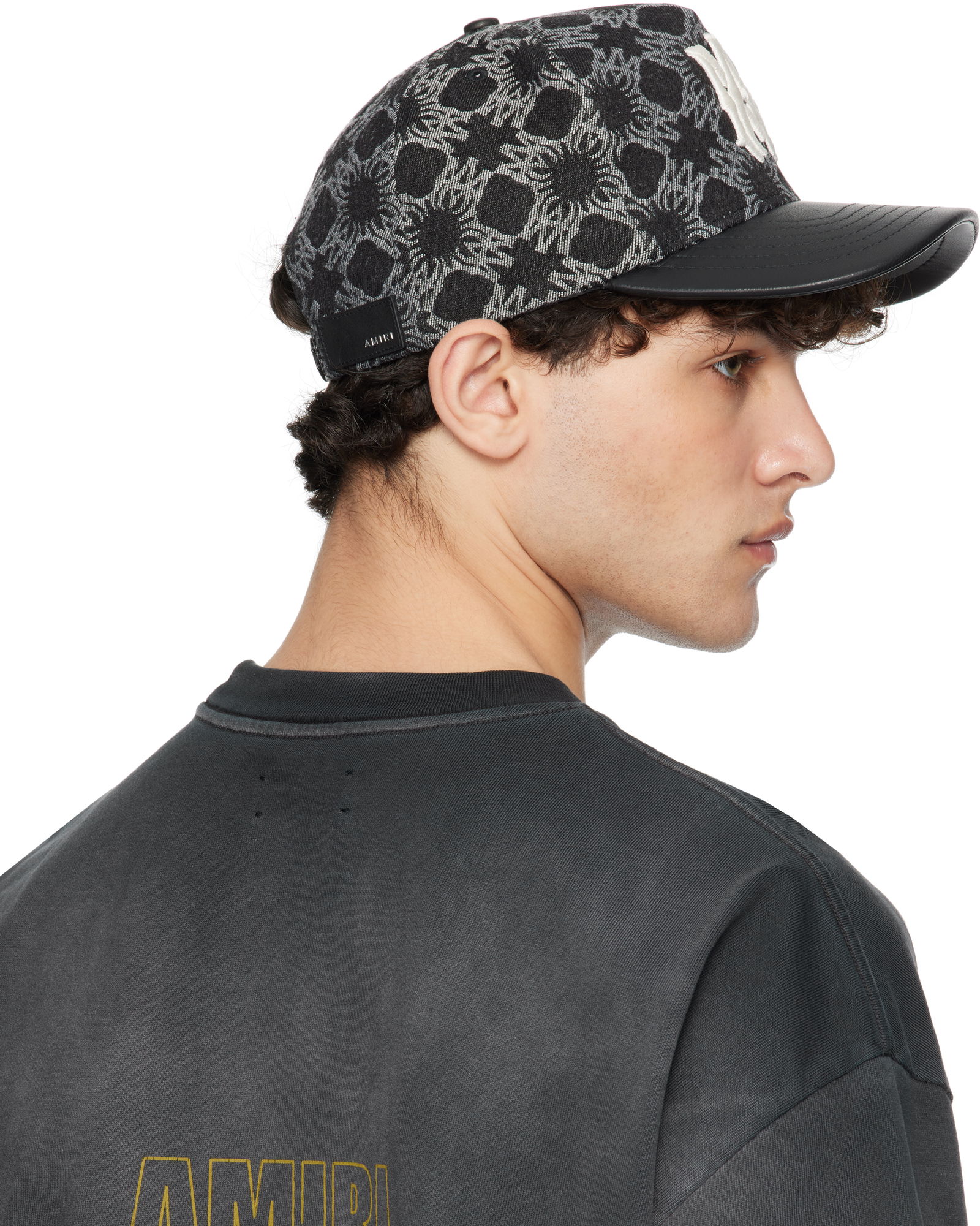 'MA' Quad Denim Cap