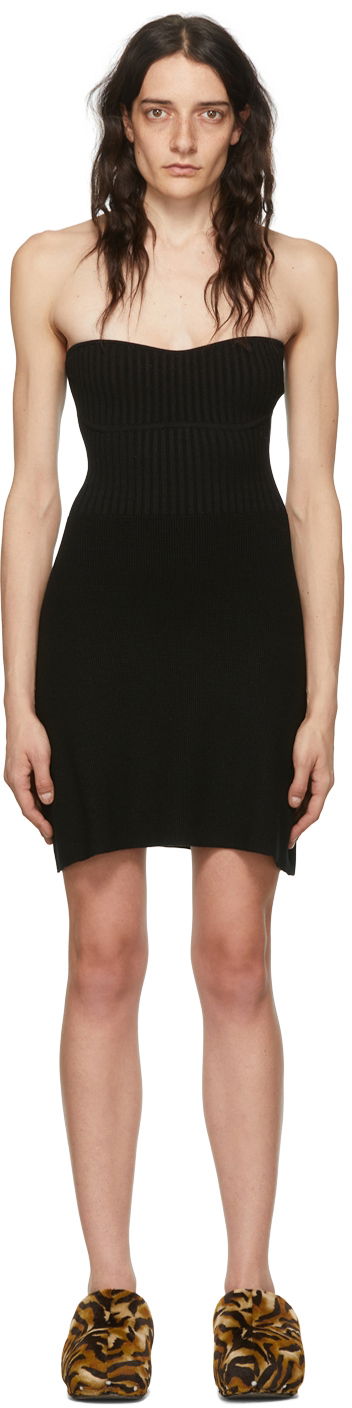 Šaty Andersson Bell Aneta Strapless Mini Dress Čierna | atb739w, 0