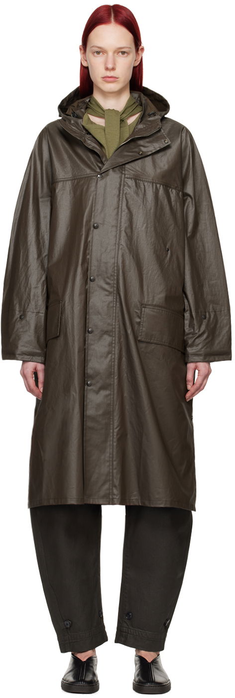 LEMAIRE Hooded Long Raincoat