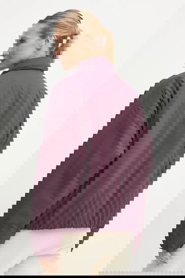 Bunda New Balance Transitional Collared Button-Front Jacket Fialová | WJ43506PLN, 2