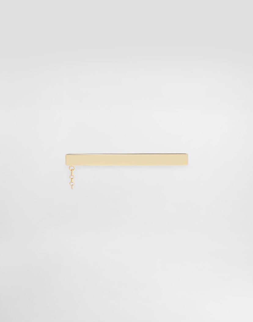 Spona Dolce & Gabbana Sartoria Bar Tie Clip with Chain Detail Žltá | WTS1S1W1111ZOO00