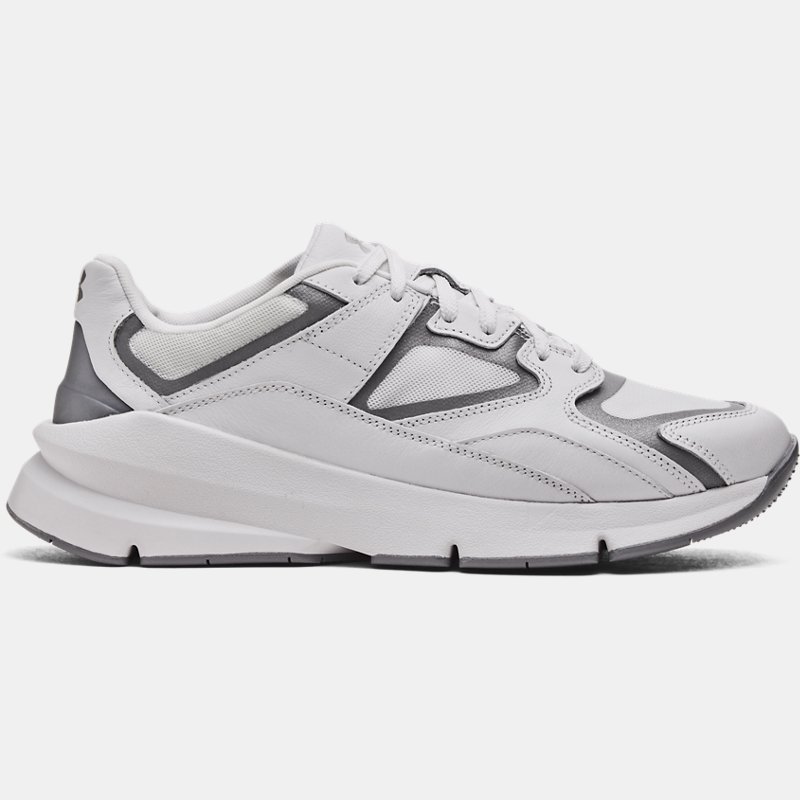 Tenisky a topánky Under Armour Unisex Forge 96 Lederschuhe Weiß / Weiß / Reflektierend 44 Biela | 3027719-100, 0