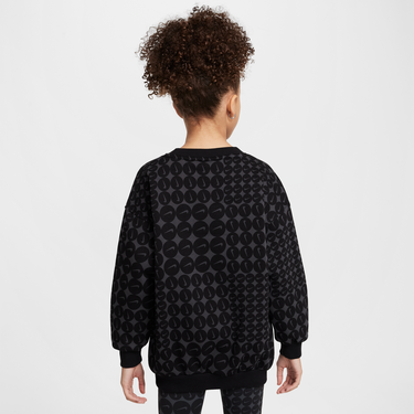 Mikina Nike Sportswear Club Fleece Crew Sweatshirt Čierna | HF8209-010, 3