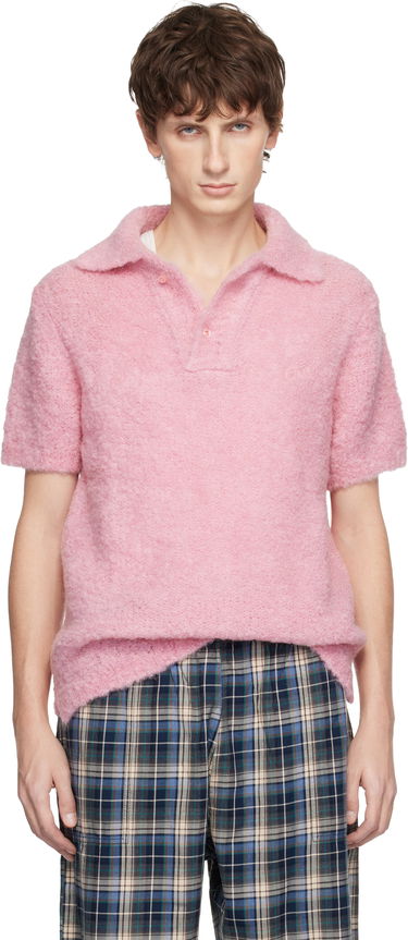 Polo tričko ERL Alpaca Short-Sleeve Polo Ružová | ERL11N009, 0