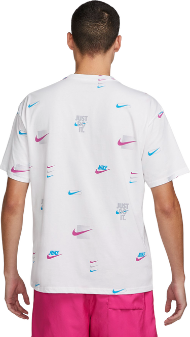 Tričko Nike Men's NSW Allover Print T-Shirt Biela | dz2991-100, 1