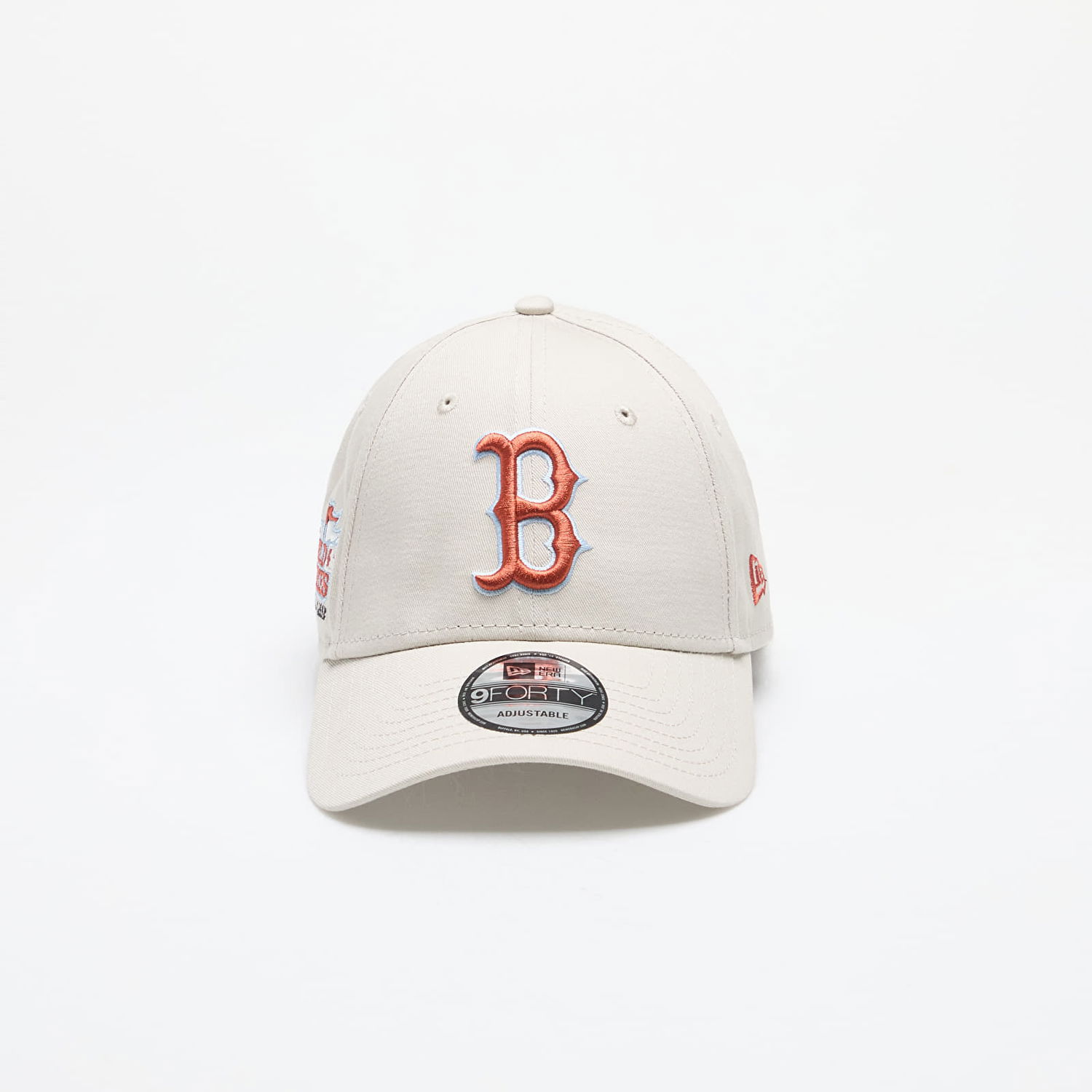 Šiltovka New Era 9FORTY MLB Patch 9Forty Boston Red Sox Stone Biela | 60503511, 0