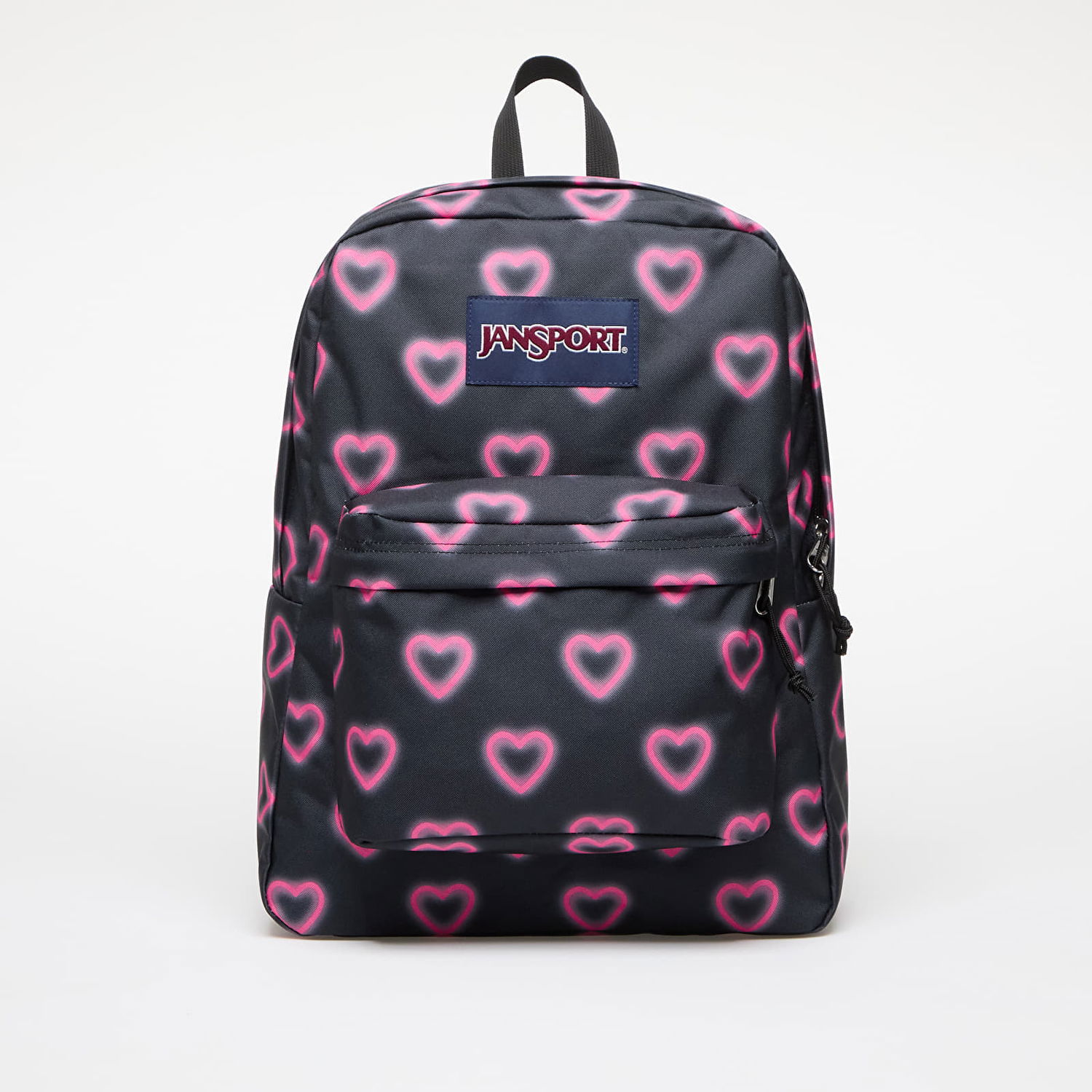 Batoh JanSport SuperBreak One Happy Hearts Backpack Black 26 l Čierna | EK0A5BAG8O01, 0