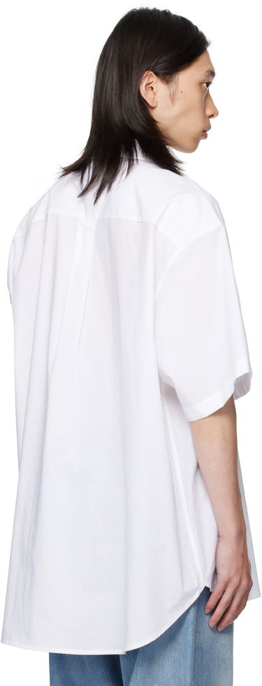 Košeľa VETEMENTS Vetements Tie Short-Sleeve Shirt Biela | UH76SH250W, 2