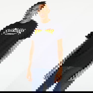 Tričko Thrasher x AWS Spectrum T-shirt Čierna | 145281, 0