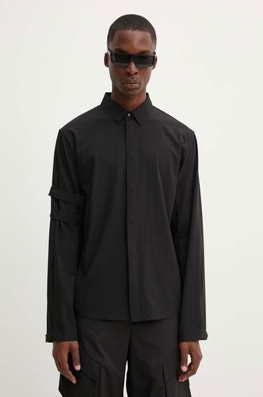 Košeľa HELIOT EMIL Regular Fit Shirt With Classic Collar Čierna | PREAW24.M.05.053.BLK01, 0