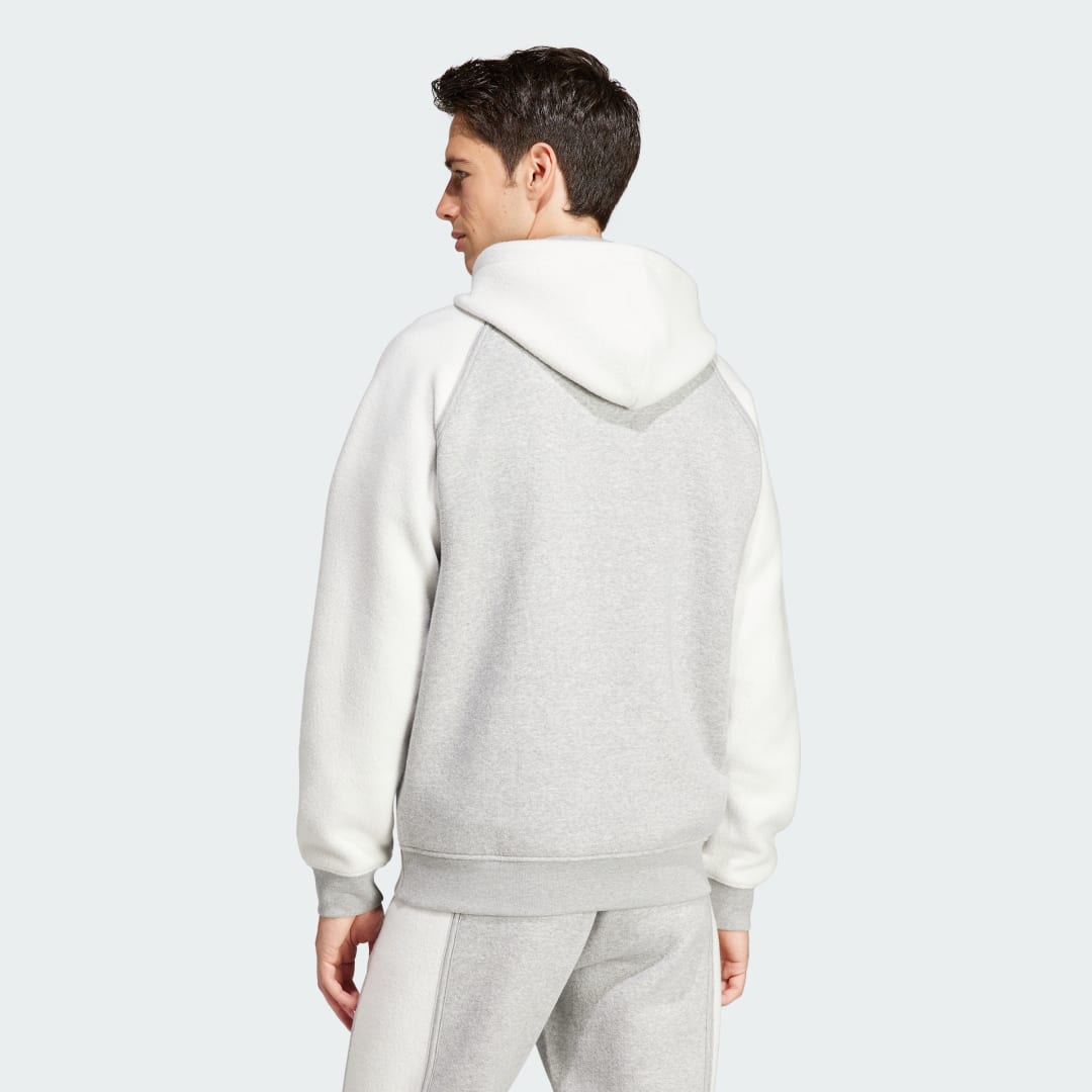 Mikina adidas Originals Essentials+ Trefoil Reverse Biela | IM4449, 1